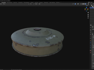Anti-tank mine Modèle 3D