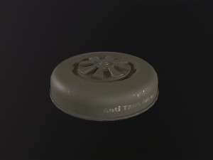 Anti Tank Mine 3D मॉडल