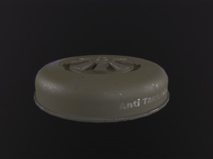 Anti Tank Mine Model 3D
