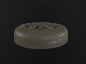 Anti Tank Mine 3D Model