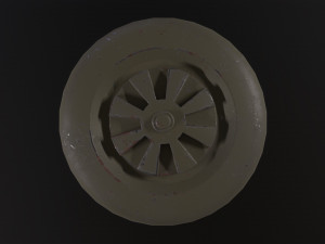 Anti Tank Mine Model 3D