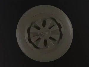 Anti Tank Mine 3D Model