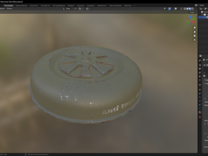 Anti Tank Mine Model 3D