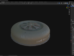 Anti Tank Mine Model 3D