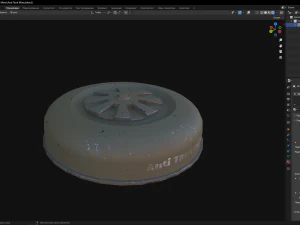 Anti Tank Mine 3D Model
