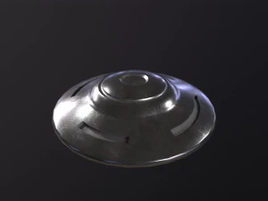 UFO Spaceship 3D Model
