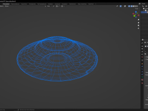 UFO Spaceship Model 3D