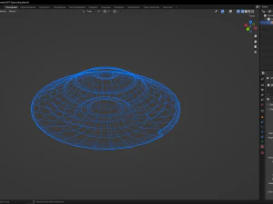 UFO Spaceship 3D Model