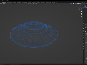 UFO Spaceship 3D Model