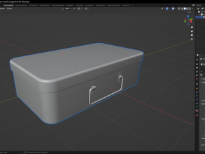 Vintage First Aid Kit 3D Модель