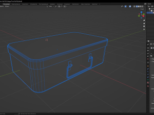 Vintage First Aid Kit 3D Модель