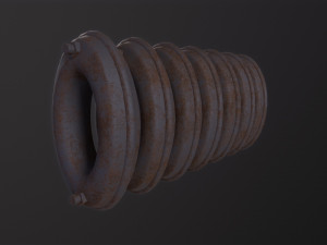 Old heating radiator 3D-Modell