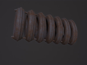 Old heating radiator 3D-Modell