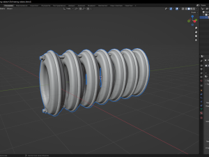 Old heating radiator 3D-Modell