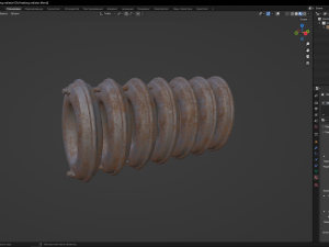 Old heating radiator 3D-Modell