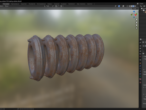 Old heating radiator 3D-Modell