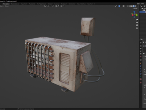 Air Conditioner Modello 3D
