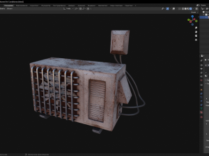 Air Conditioner Modello 3D