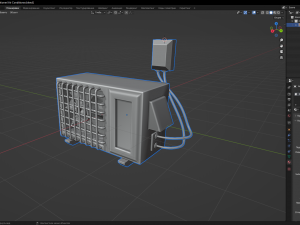 Air Conditioner Modello 3D