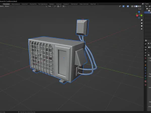 Air Conditioner 3D Model