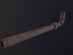 Metal Pipe Weapon 3D 模型