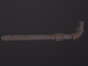 Metal Pipe Weapon 3D 模型