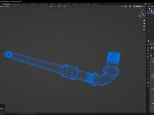 Metal Pipe Weapon 3D 模型