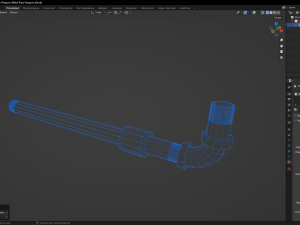 Metal Pipe Weapon 3D 模型