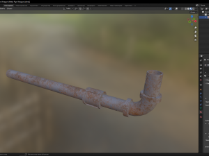 Metal Pipe Weapon 3D 模型