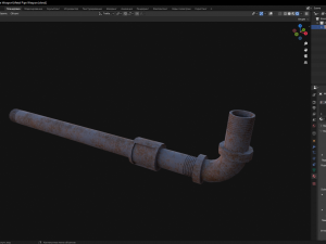Metal Pipe Weapon 3D 模型
