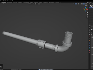 Metal Pipe Weapon 3D 模型
