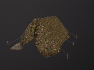 Camp Tent Military 3Dモデル