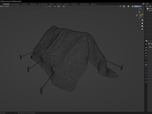 Camp Tent Military 3D 모델