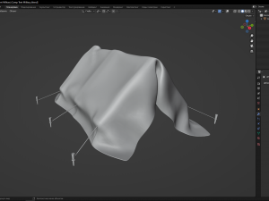 Camp Tent Military 3D 모델