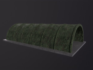 Hangar 3D 模型