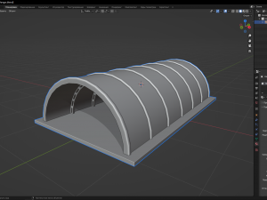 Hangar 3D 模型