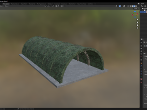 Hangar 3D 模型