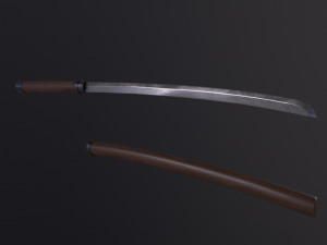 Ninja sword 3D 模型