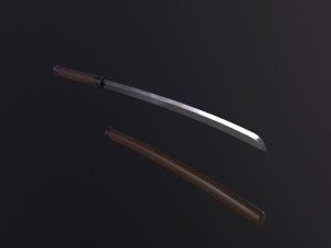 Ninja sword 3D 模型