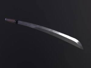 Ninja sword 3D Model