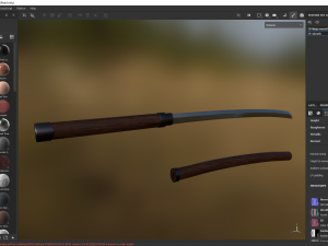 Ninja sword 3D 模型