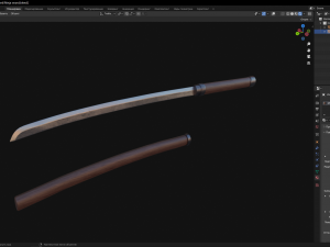 Ninja sword 3D 模型