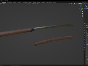 Ninja sword 3D 模型