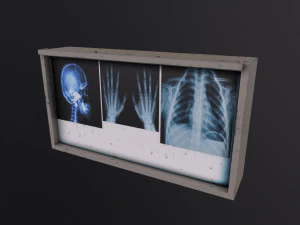 XRay Light Box 3D Model