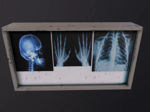 XRay Light Box 3D Model