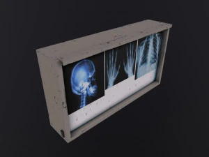 XRay Light Box 3D Model