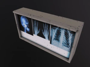 XRay Light Box 3D Model