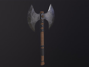 Celtic Axe Model 3D