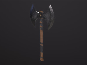 Celtic Axe 3D Model