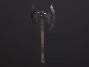 Celtic Axe 3D Model